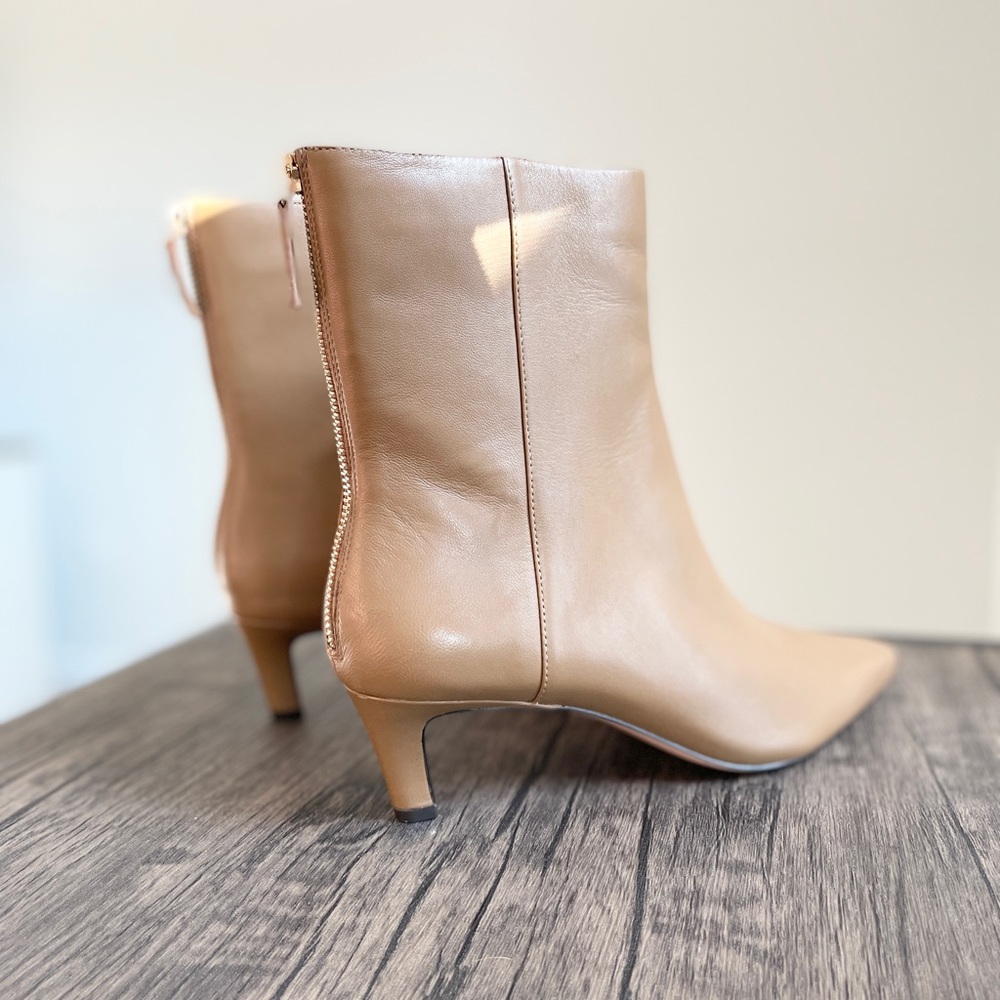 J Crew New Stevie Ankle Boots in Leather - Picture 2 of 10